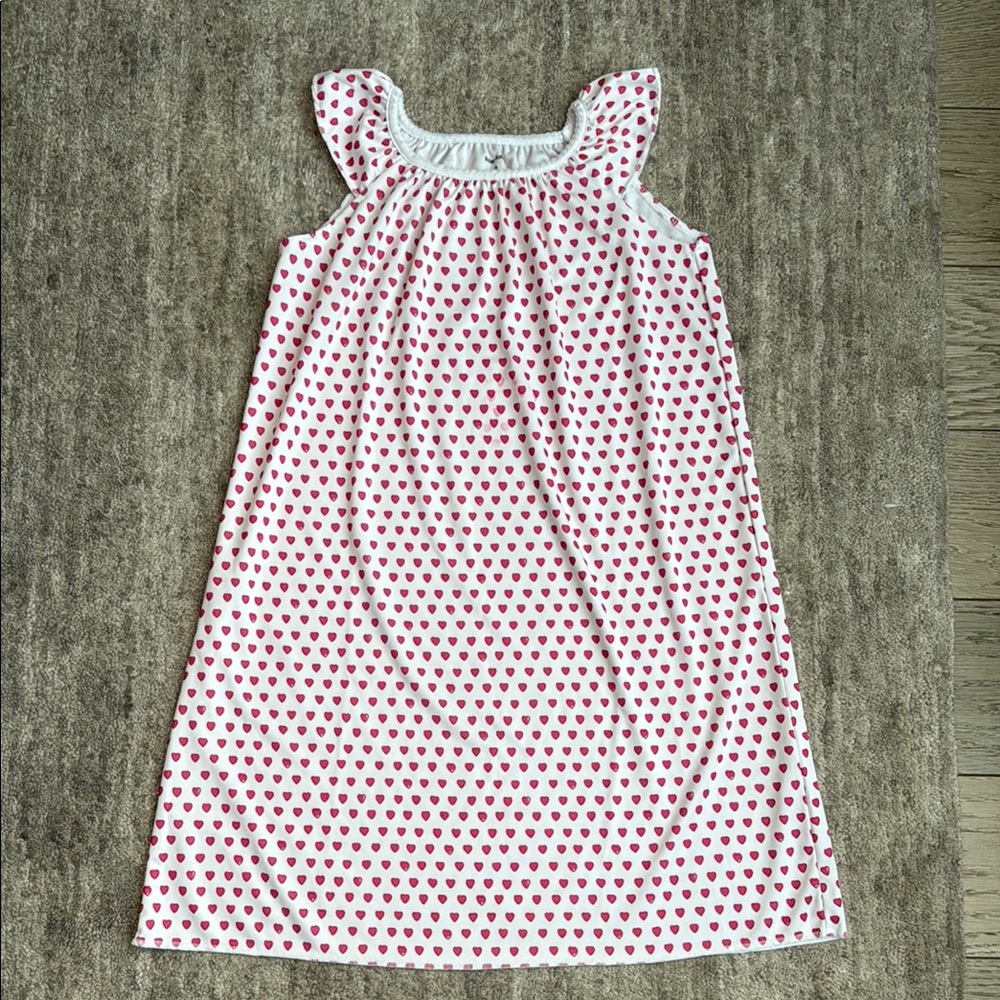 Roller Rabbit White and Red Nightgown Girls Pajamas